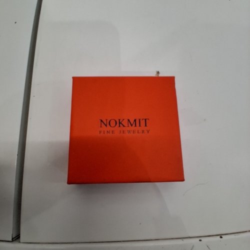 ADULTS NOKMIT FINE JEWELRY WEDDING BAND RING - SIZE 7 / 2 MM - 1/20 14 K GOLD (ITEM: X003F0010F) image 4
