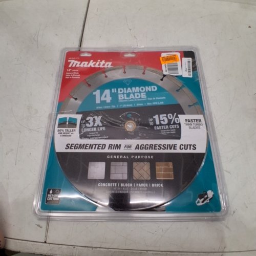 MAKITA 14" METAL CUTTING DIAMOND BLADE - 14" (D-42597) image 2