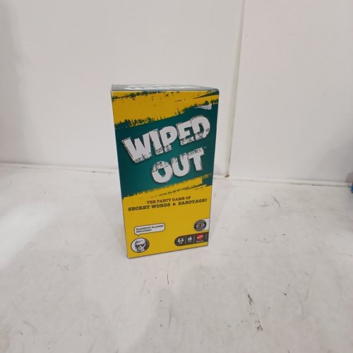 MATTEL WIPED OUT SECRET WORDS & SABOTAGE PARTY GAME (MODEL: JGR60) image 2