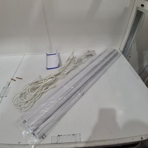 6PK BARRINA T5 LED SHOP LIGHTS FOR WORKSHOP - 3FT - 6500K - 1100LM - WHITE (MODEL: AAI16) image 3