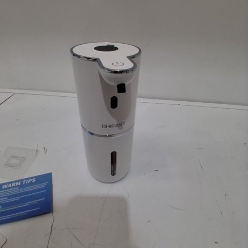 OHIFAST AUTOMATIC SOAP DISPENSER - 380 ML, 5 V, 1.5W, 4.25" X 2.95" X 7.68" - WHITE (MODEL: P18) image 4