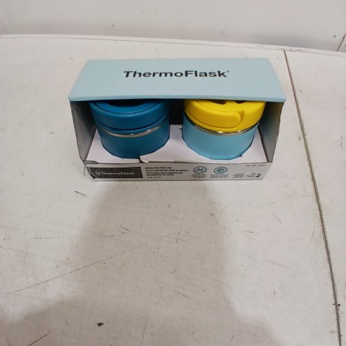 2PK THERMOFLASK INSULATED FOOD JARS - 20 OZ - ASSORTED (PINK/BLUE/GREEN/YELLOW) (MODEL: 1759351) image 5
