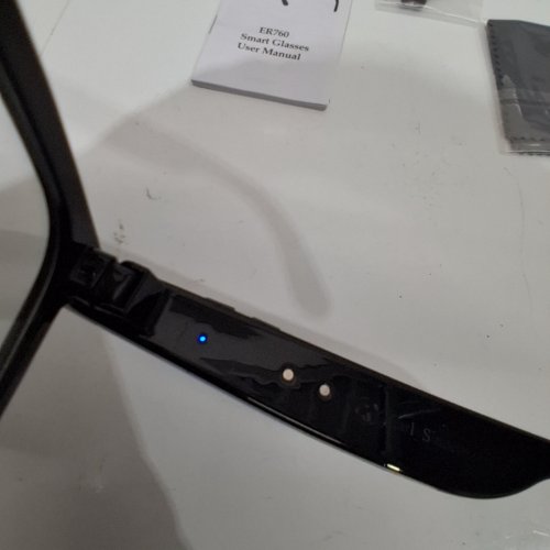 EARLYSINCERE SMART GLASSES - 8MP - BLACK (MODEL:ER760) image 2