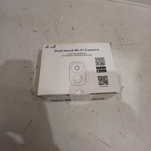 WIRELESS BATTERY POWER OUTDOOR DUAL-BAND WI-FI CAMERA WITH UP TO 2K UHD RECORDING - WHITE/BLACK (MODEL: CB54W) image 3