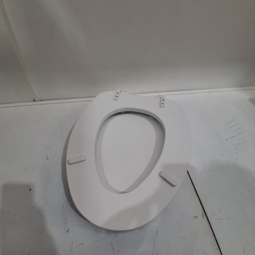 BEMIS MAYFAIR ELONGATED TOILET SEAT - 17.4" X 14.15" - WHITE (MODEL: 1815EC) image 3