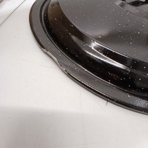 STARFRIT STOCK POT WITH LID AND RACK - 21 QT - BLACK image 4