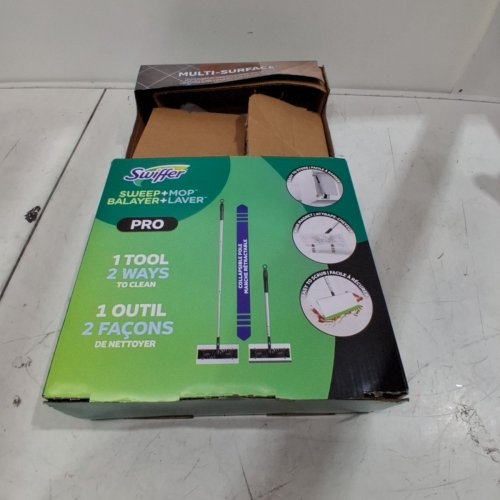 SWIFFER 2-IN-1 SWEEP AND MOP PRO - BLACK/GREEN image 3