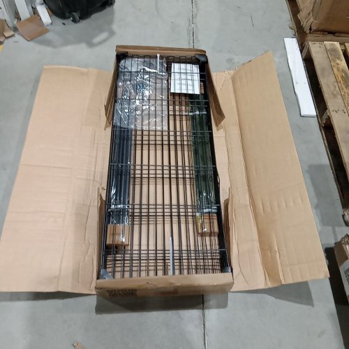 REIBII 4 TIER ADJUSTABLE METAL SHELVING STORAGE UNIT - 45" X 18" X 63", 800LBS MAX - BLACK - (MODEL: RBBT4LM115L) image 3