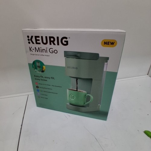 KEURIG K-MINI SINGLE-SERVE COFFEE MAKER - MAKES 6-12OZ CUP - CHILL GREEN (MODEL:K22) image 2