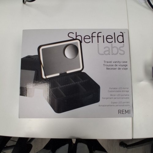 SHEFFIELD LABS CORDLESS REMI TRAVEL VANITY CASE SMART LED MIRROR (MODEL:MR795/2686868) image 2