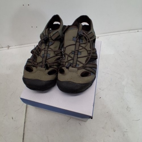 MEN'S WORLD WIDE SPORTSMAN OASIS III CLOSED-TOE SANDALS - 10 M - BROWN / BLACK (MODEL: 2161778) image 3