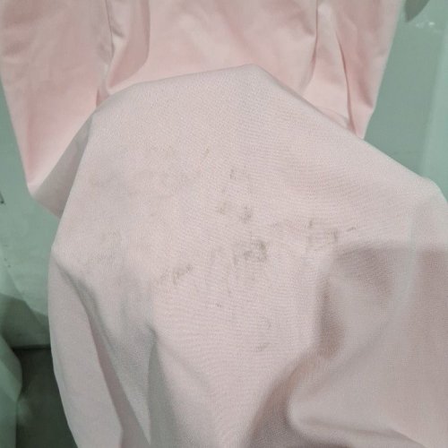 LONG SLEEVE DRESS WITH PEARL DETAILS - EXTRA LARGE - PINK image 3