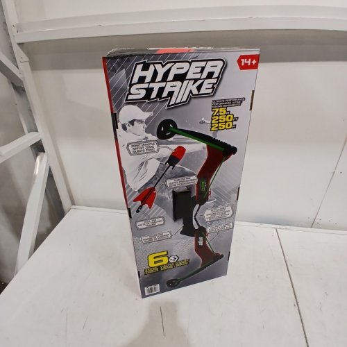 HYPER STRIKE BOW AND ARROWS SET WITH 6 ARROWS AND 2 TARGETS - RED/BLACK/GREEN (MODEL: 1993637) image 4