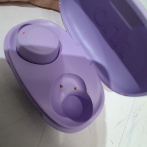 ONN. WIRELESS BLUETOOTH EARPHONES WITH ADAPTIVE NOISE CANCELLATION & CHARGING CASE - LILAC (MODEL: AALAV100074914) image 6