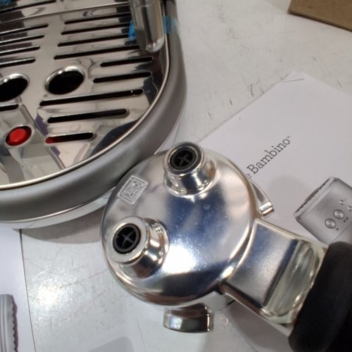 BREVILLE THE BAMBINO COMPACT ESPRESSO MAKER - STAINLESS STEEL (MODEL: BES450BSS) image 4