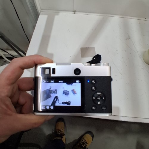 DUAL LENS AUTOFOCUS DIGITAL CAMERA - 5K ULTRA HD - 48MP - 2.8" DISPLAY SCREEN - BLACK/SILVER (MODEL: DC203) image 2