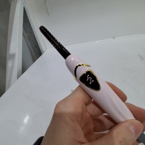 ZAPAL HEATED EYELASH CURLER, RECHARGEABLE QUICK HEAT 24HRS LASTING EYELASH CURLER - 5V, 400 MAH - PINK/GOLD (MODEL: S600) image 2