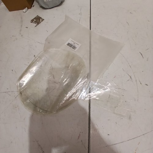 5PK CLEAR PLASTIC BALLOONS - 20" - CLEAR image 3