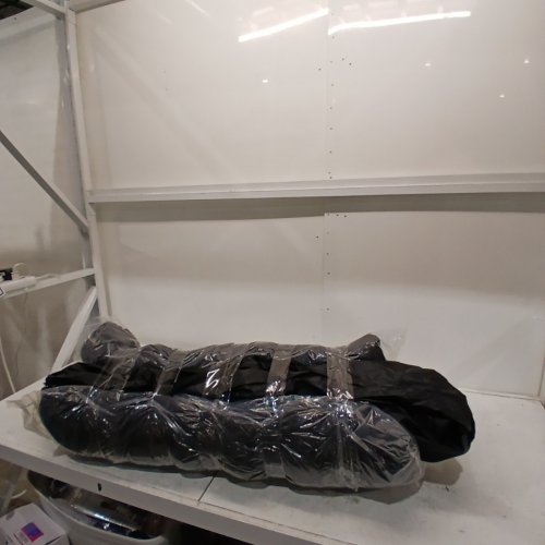 SPORTNEER PORTABLE CAMPING COT WITH MATTRESS AND CARRYING BAG image 4