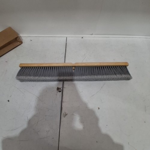 CARLISLE SPARTA HARDWOOD BLOCK FLAGGED FLOOR SWEEP BRUSH REPLACEMENT - 24 X 3" - BROWN/GREY (MODEL: 3621952423) image 2