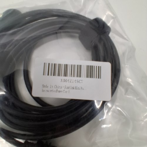 2 CAR ADAPTER CABLES FOR STARLINK MINI - 10FT EACH - BLACK image 2