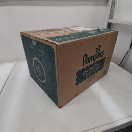 168PK PAMPERS SWADDLERS DISPOSABLE DIAPERS - SIZE 3 (16-28LBS) image 2