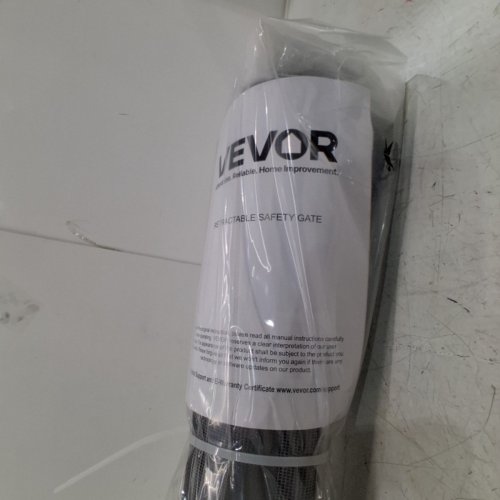 VEVOR RETRACTABLE SAFETY GATE - BLACK- 34" X 55" image 4