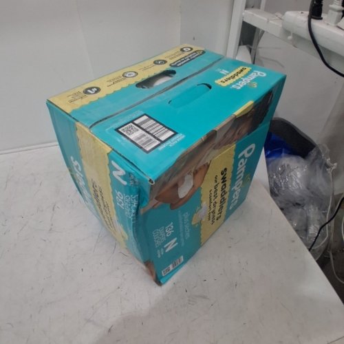 136PK PAMPERS SWADDLERS DIAPERS - NEWBORN SIZE image 3