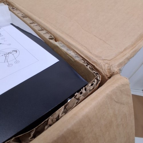 AUHUP 2 DRAWER MOBILE FILE CABINET WITH LOCK - 26" X 14.5" X 17.3" - BLACK (MODEL: DBEG2024119B) image 2