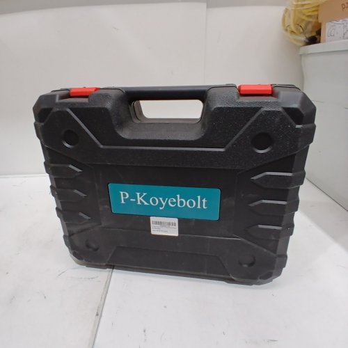 P-KOYEBOLT CORDLESS HIGH TORQUE IMPACT WRENCH KIT WITH 2 BATTERIES- 21 V, 2300 RPM - TEAL AND BLACK image 4
