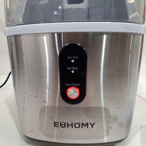 EUHOMY COUNTERTOP NUGGET ICE MAKER - MAKES 35LBS/DAY - STAINLESS STEEL ( MODEL: IM-15S) image 2