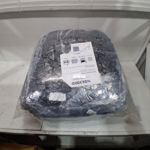 MAXYOYO FAUX FUR BEAN BAG CHAIR - 47" X 33" - DARK GRAY image 3