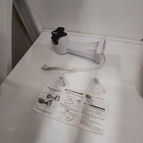 ELECTRIC ROTATING CAMERA BRACKET - 12 V - WHITE (ITEM: X003AMPKTH) image 2