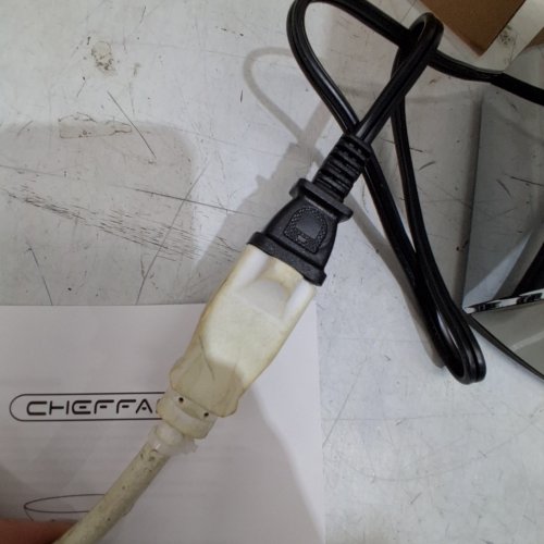 CHEFFANO HEAVY-DUTY MEAT/FOOD GRINDER WITH SAUSAUGE STUFFER - SILVER (MODEL: AZ-MG091) image 2