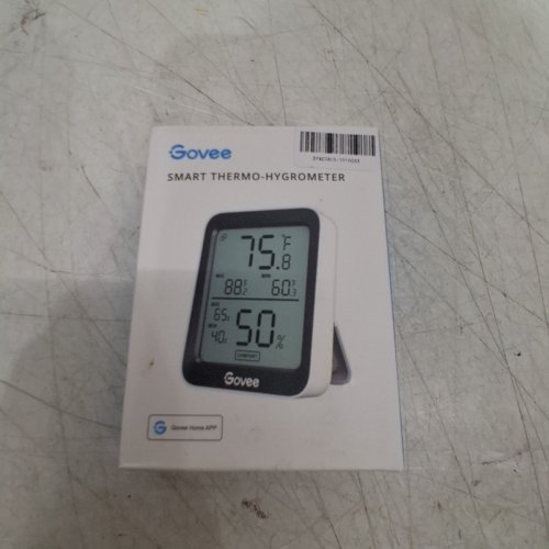 GOVEE BLUETOOTH HYGROMETER THERMOMETER - WHITE (MODEL: H5075) image 4
