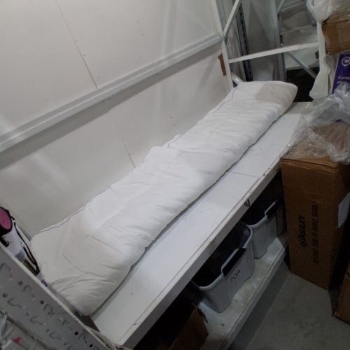 MELLOW THE CLOUD LAYER FLUFFY MATTRESS TOPPER - CALIFORNIA KING - WHITE image 3