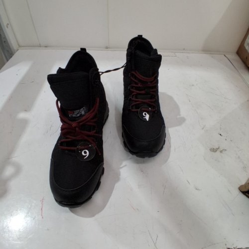 OZARK TRAIL 3M THINSULATE - 200G - SIZE 9 - BLACK WITH RED LACES image 2