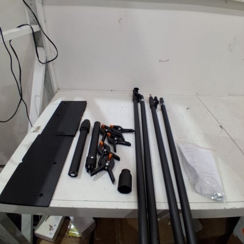EMART HEAVY DUTY BACK DROP STAND KIT WITH CARRYING BAG - 10FT X 10FT - BLACK (MODEL: EM-BS3030-T) image 2