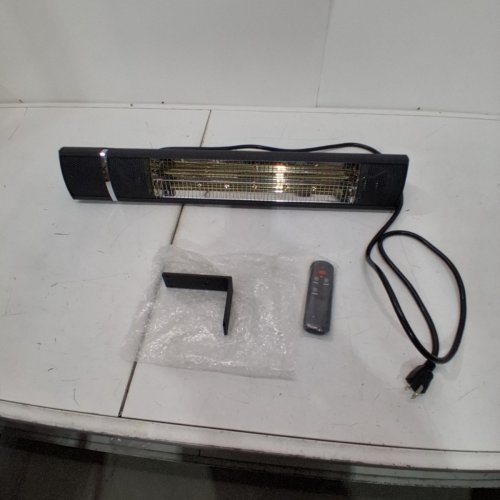ZIPEAK OUTDOOR WATERPROOF ELECTRIC PATIO HEATER - 1500W/110-120V - BLACK (MODEL: HB-1500R) image 4