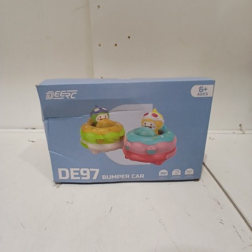 2PK DEERC REMOTE CONTROL RC BUMPER CAR TOY SET WITH 360° ROTATION - MULTICOLORED (MODEL: DE97) image 2