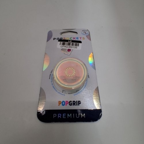 POPSOCKETS ADHESIVE PHONE GRIP AND STAND WITH SWAPPABLE TOP - CLEAR IRIDESCENT image 2