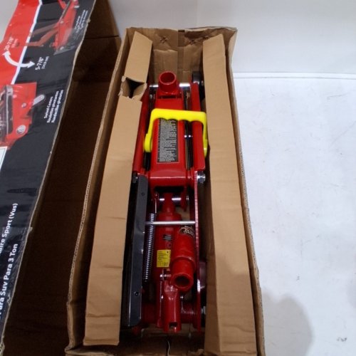 TORIN BIG RED JACKS 3 TON CAPACITY HYDRAULIC TROLLEY FLOOR JACK image 2