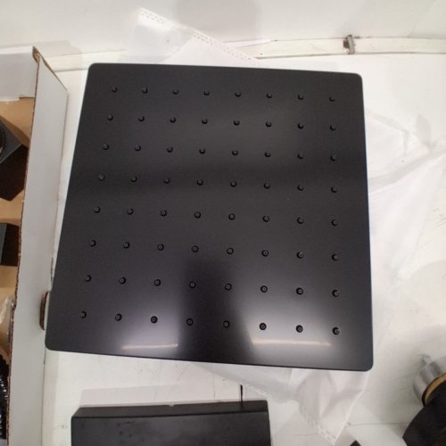 DELTA 14-SERIES SHOWER WITH RAINFALL HEAD & ROUGH VALVE - 10" - MATTE BLACK (MODEL: 342701-BL) image 5