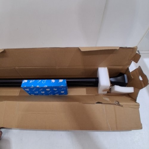 UMBRA SINGLE ROD SET CURTAIN ROD - 72"-144" X 1" - BLACK (MODEL: 1018343-038) image 3