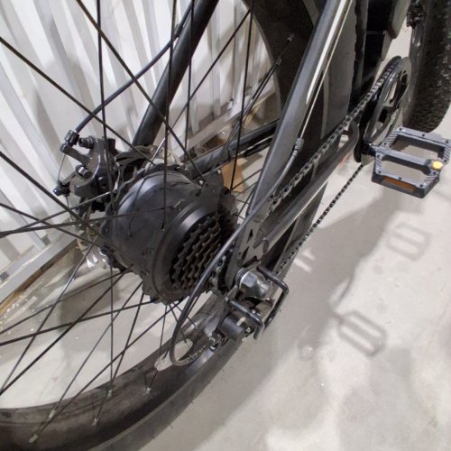 WHEELSPEED 48V ELECTRIC BIKE FOR ADULTS WITH FAT TIRES - 32KM/H 26" X 4" - BLACK image 6