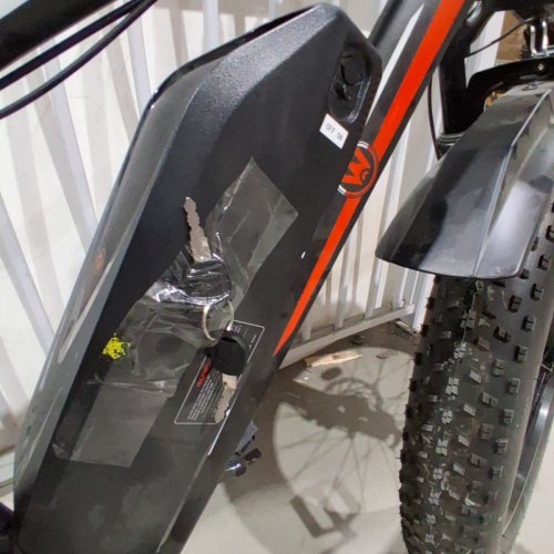 WHEELSPEED 48V ELECTRIC BIKE FOR ADULTS WITH FAT TIRES - 32KM/H 26" X 4" - BLACK image 8