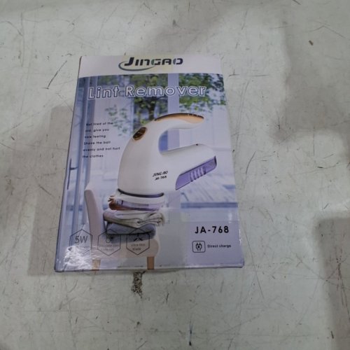 **EUROPEAN PLUG** JINGAO PORTABLE ELECTRIC LINT DIFFUSER - 5W - WHITE/GOLD/PURPLE - (MODEL: JA-768) image 4