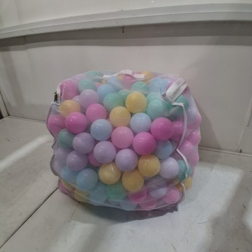 400PK AMAZON BASICS BPA FREE PLASTIC BALL PIT BALLS WITH STORAGE BAG - 2.3" image 2