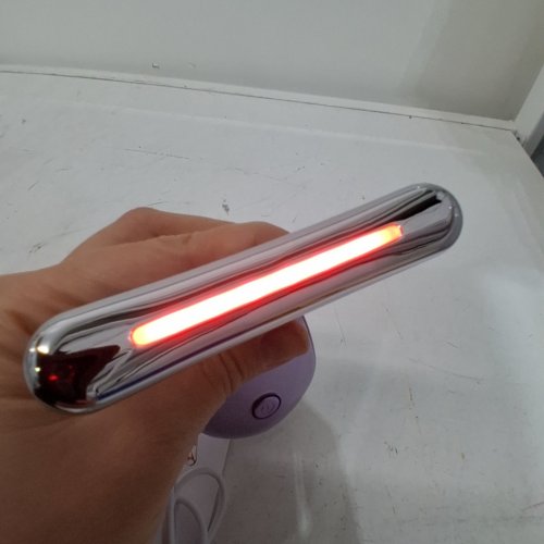 7 COLOR LED FACIAL MASSAGER WAND - RED LIGHT THERAPY - PURPLE image 2