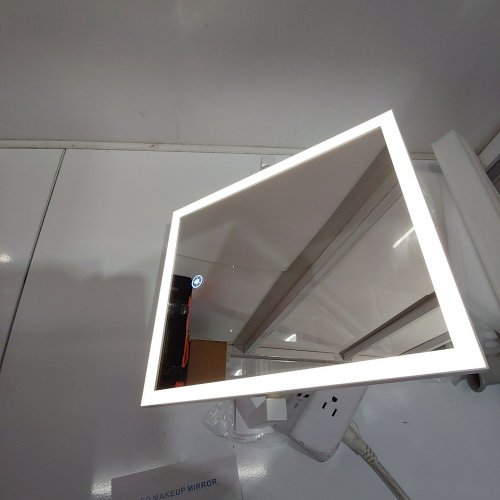 LED TABLETOP MAKEUP MIRROR VANITY LIGHT - 12" - 10W - WHITE (MODEL: MM-12" - 10W-F) image 2